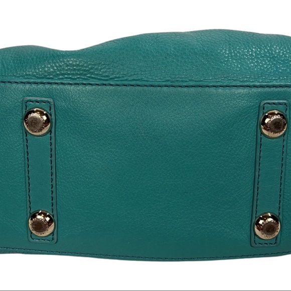 MARC BY MARC JACOBS CLASSIC Q GROOVEE LEATHER, Turquoise blue bag - Picture 12 of 16